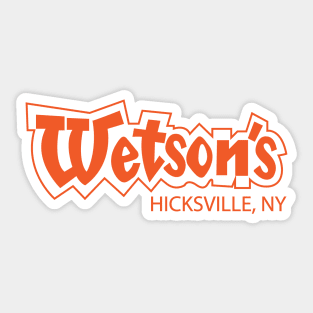 Wetson's HIcksville New York Sticker